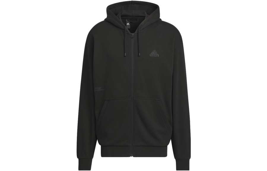 Adidas Adidas Heavy French Terry Jacket Jackets & Coats Men's Black