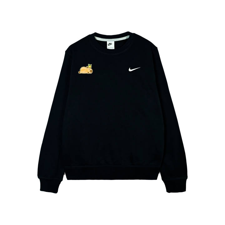 Nike Nike Sweatshirts Unisex Black Crew Neck Moderate