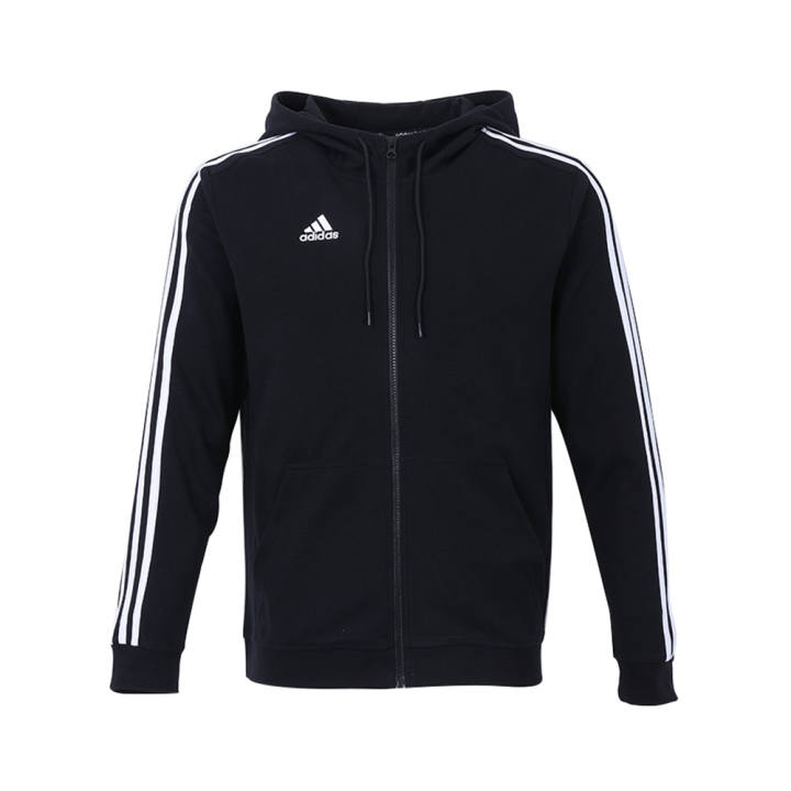 Adidas Adidas Jackets Men's Black Crew Neck Thickened Other