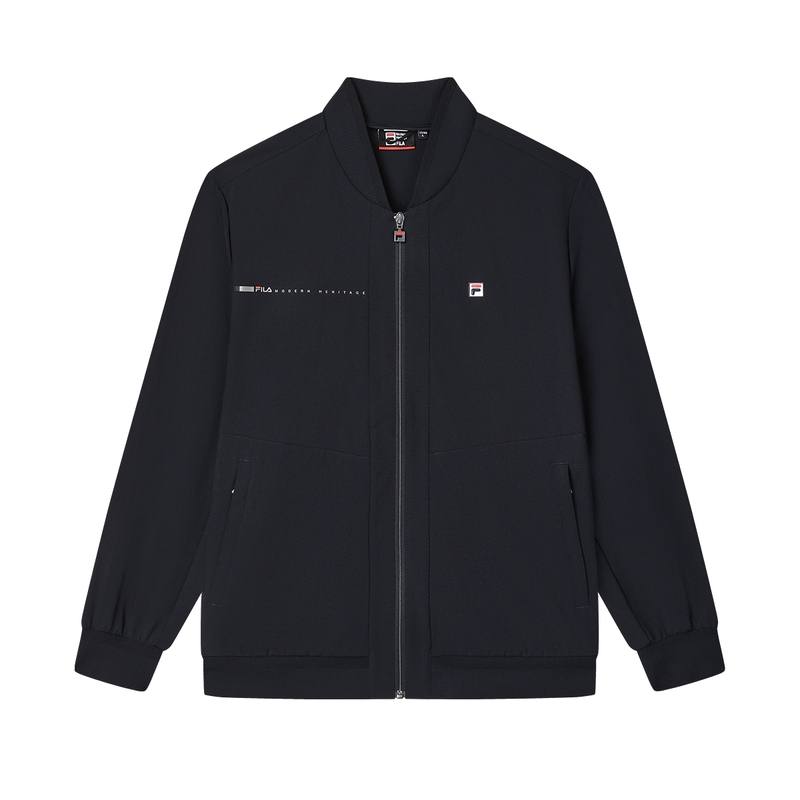 FILA Jackets Men's Legend Blue Baseball Collar Moderate Other