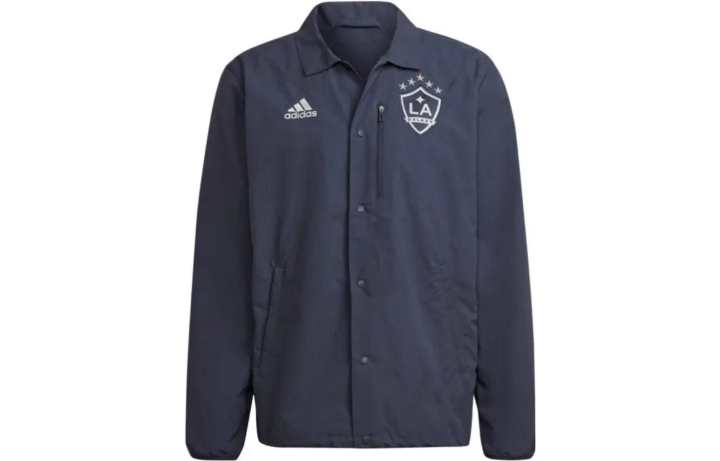 Adidas Adidas LA Galaxy LA GALAXY TIRO ANTHEM JACKET Jackets & Coats Men's Dark Shadow Marine Blue
