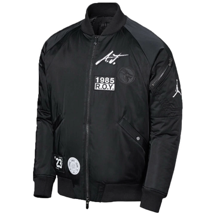 Jordan Jordan Jackets Men's Black Baseball Collar Moderate Other
