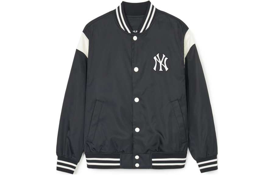 MLB MLB SS24 New York Yankees Baseball Jacket Unisex Black