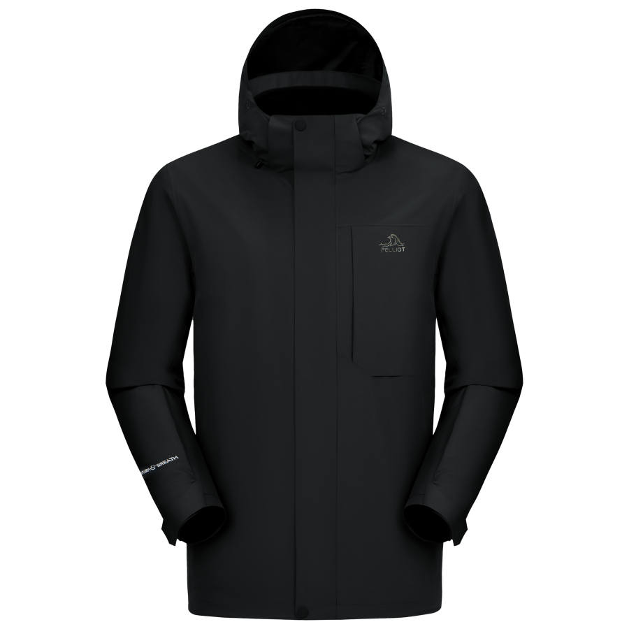 PELLIOT Outdoor Sports 3 in 1 Seamed Full Seam Seal Fleece Softshell Liner Comfortable Casual Versatile