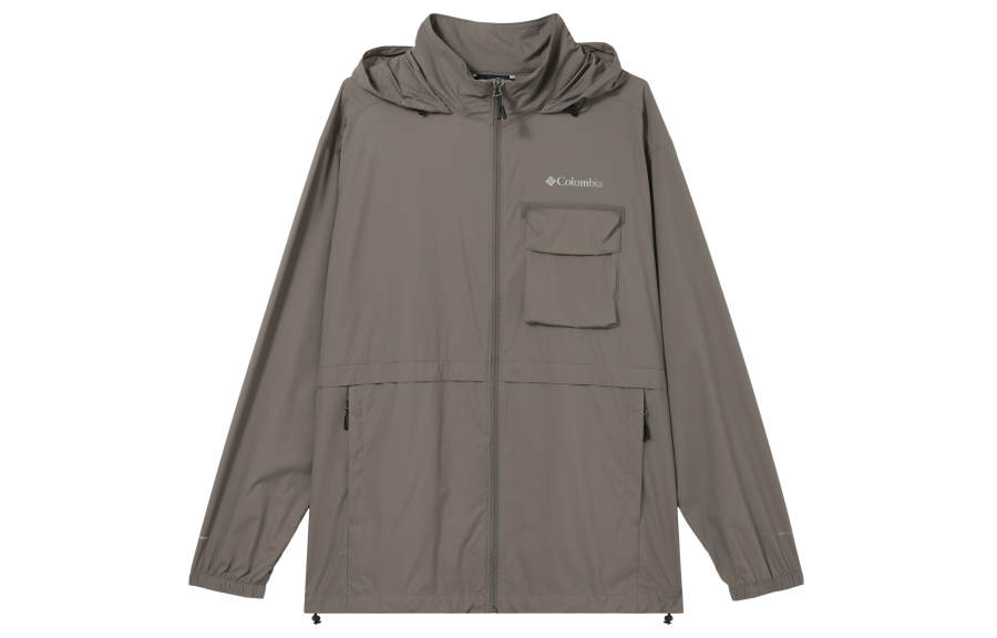 Columbia Waterproof UV Protection Sun Protection Clothing Men's Gray