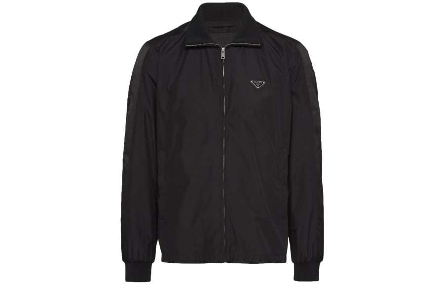 PRADA PRADA Silk blend Blouson Jacket