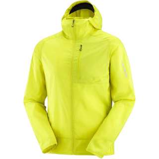 SALOMON CROSS WIND Jackets & Coats Men's Sulfur Spring