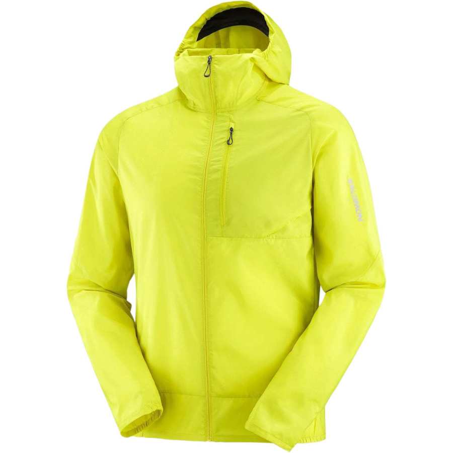 SALOMON CROSS WIND Jackets & Coats Men's Sulfur Spring