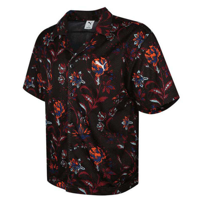 PUMA Camisa Estampada Floral Deportiva Para Hombre