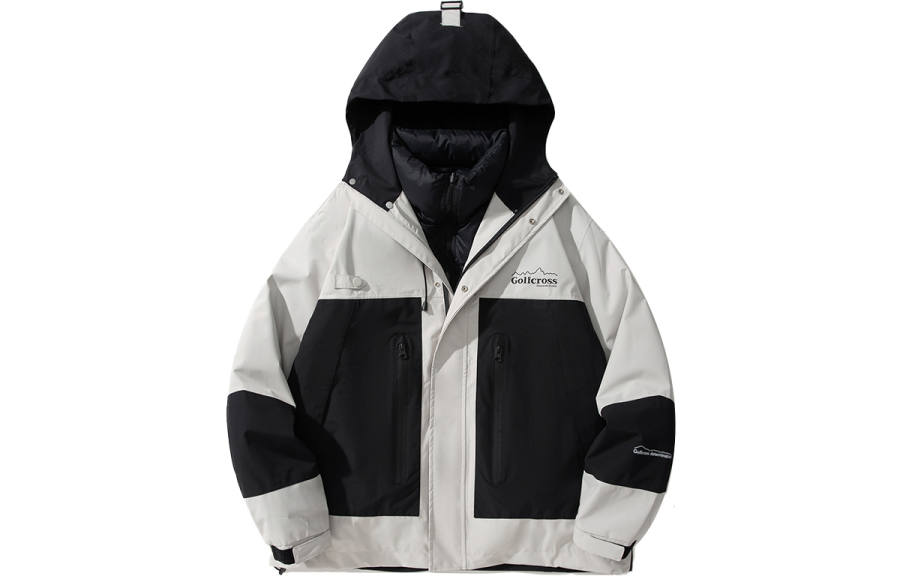 GOLFCROSS GOLFCROSS Down Jackets Unisex Hooded Thickened