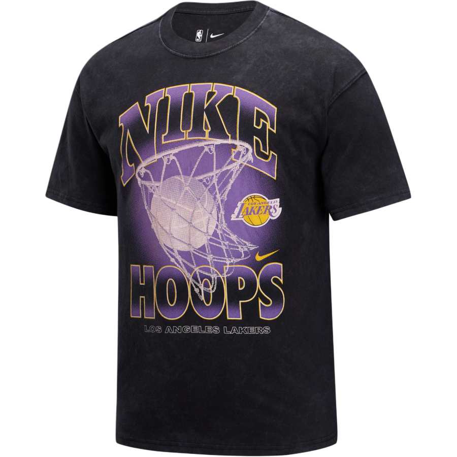 Nike Nike x NBA Courtside Los Angeles Lakers T Shirt Men's Black