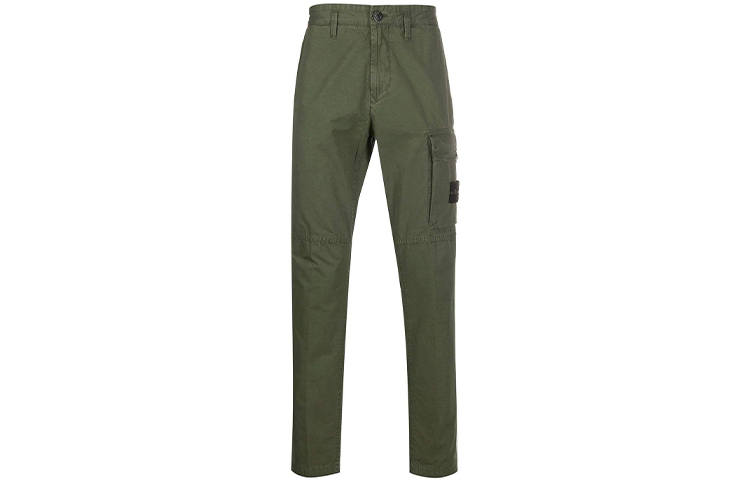 STONE ISLAND Cargo Pants Men's Green Moderate