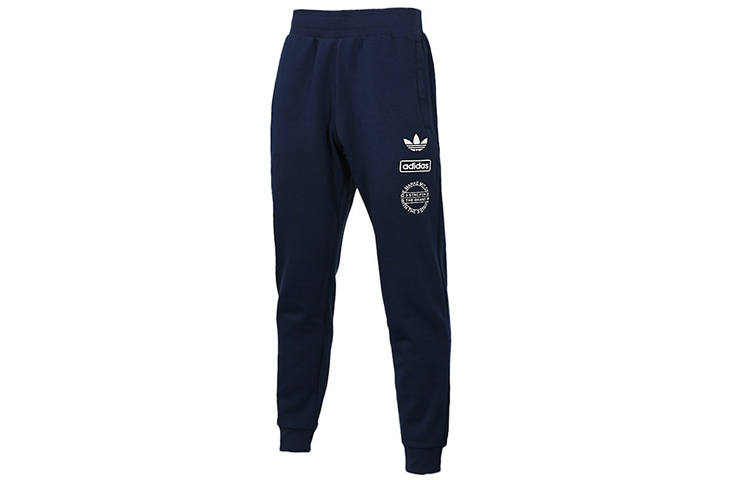 Adidas Originals Knitted Sweatpants Men's Navy