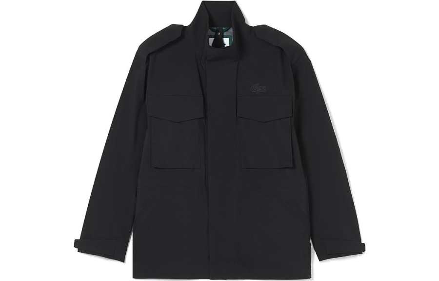 LACOSTE LACOSTE Jackets Men's Stand Collar Moderate Other