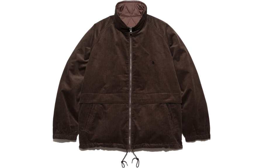 THE NORTH FACE PURPLE LABEL Jackets Men's Brown Stand Collar Moderate Reversible