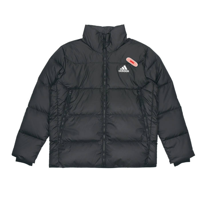 Adidas Adidas Down Jackets Men's Black Stand Collar Moderate Other