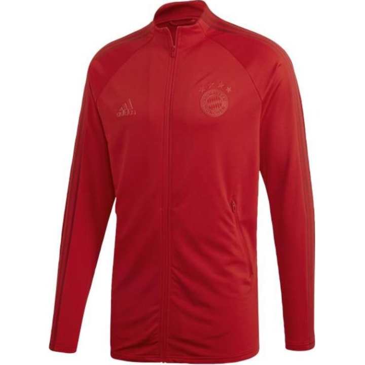 Adidas Adidas Bayern Munich Black Jacket Men's Red