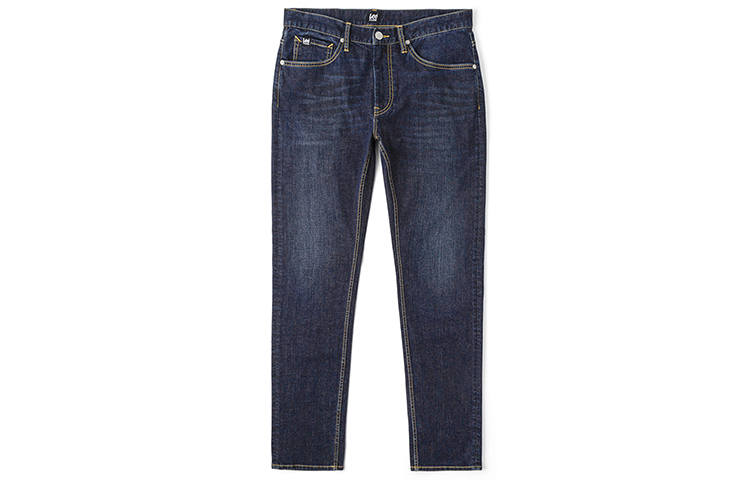 Lee Lee Jeans Men's Medium Dark Blue Moderate Tapered Pants