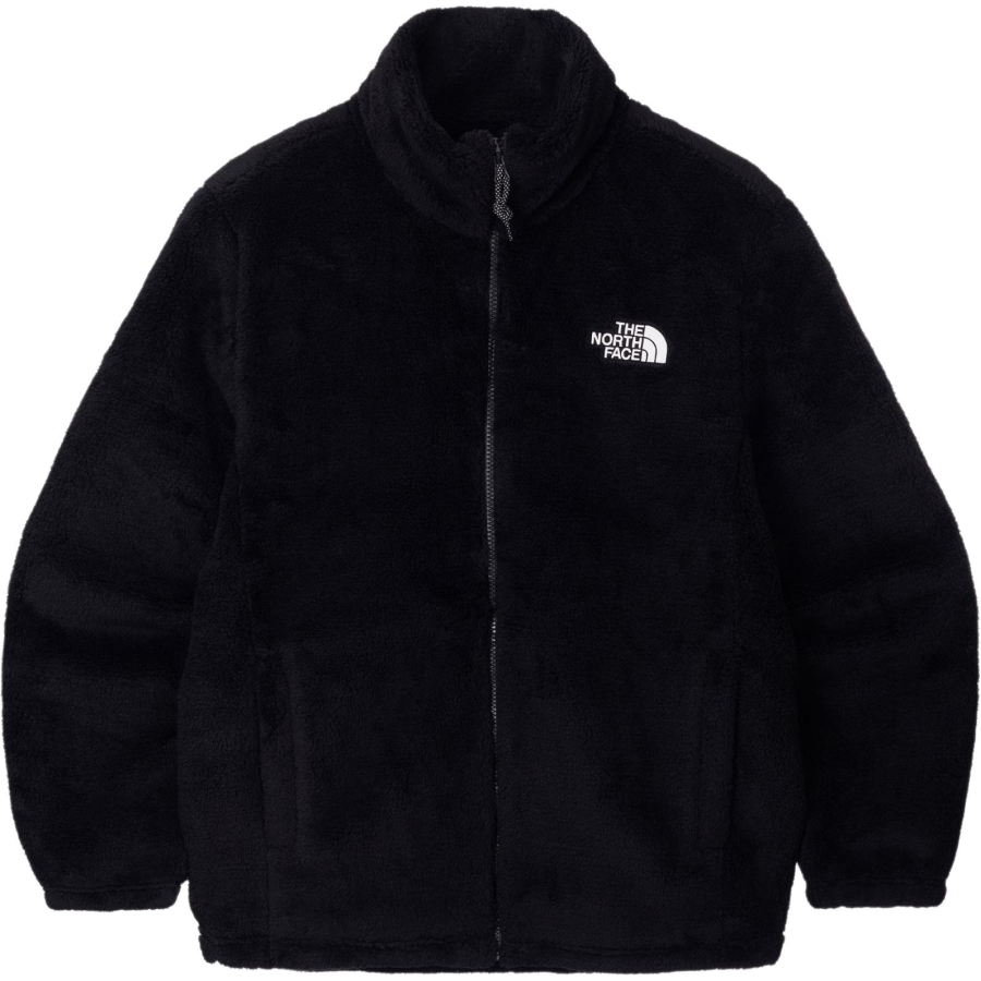 THE NORTH FACE COMFY ALPHA FLEECE ZIP UP Velvet feel Coat Unisex Black