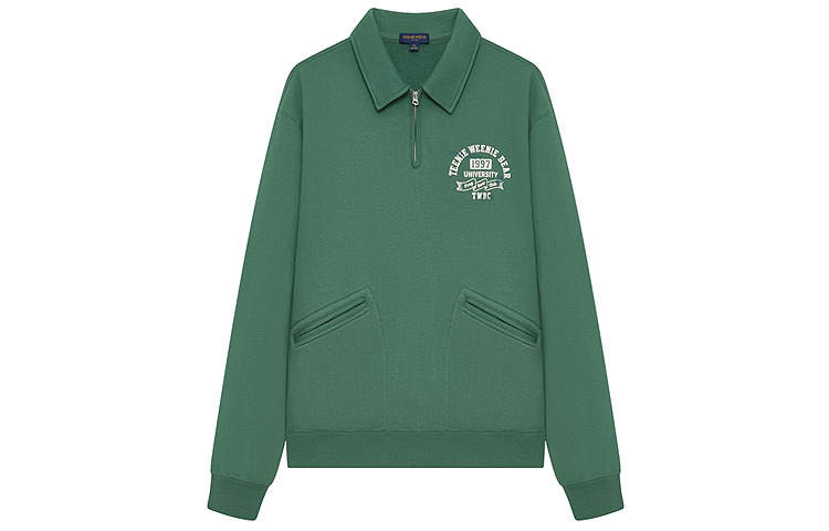 Teenie Weenie Men Sweatshirt Unisex Light Green