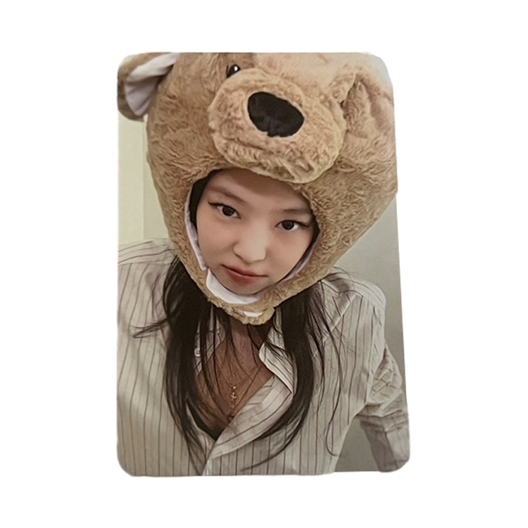 YG ENTERTAINMENT Jennie Ruby Personal 1st Album 'Ruby' WM Fansign Card Photocards 1 Pc