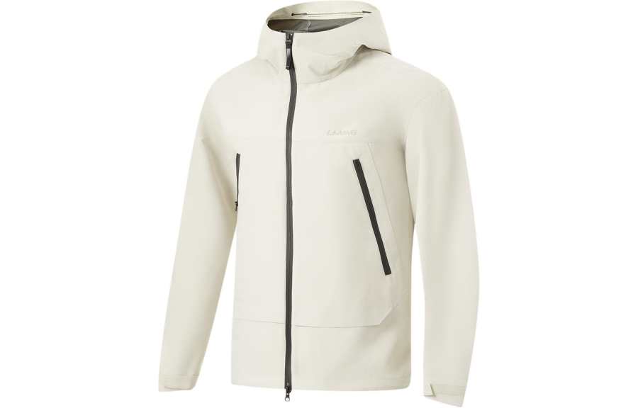 Li-Ning Li Ning Lotus Leaf Jackets & Coats Men's Silver Birch Gray