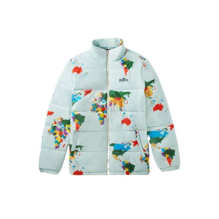 Vans Vans SAVE OUR PLANET PUFFER Jackets & Coats Men's Light Blue