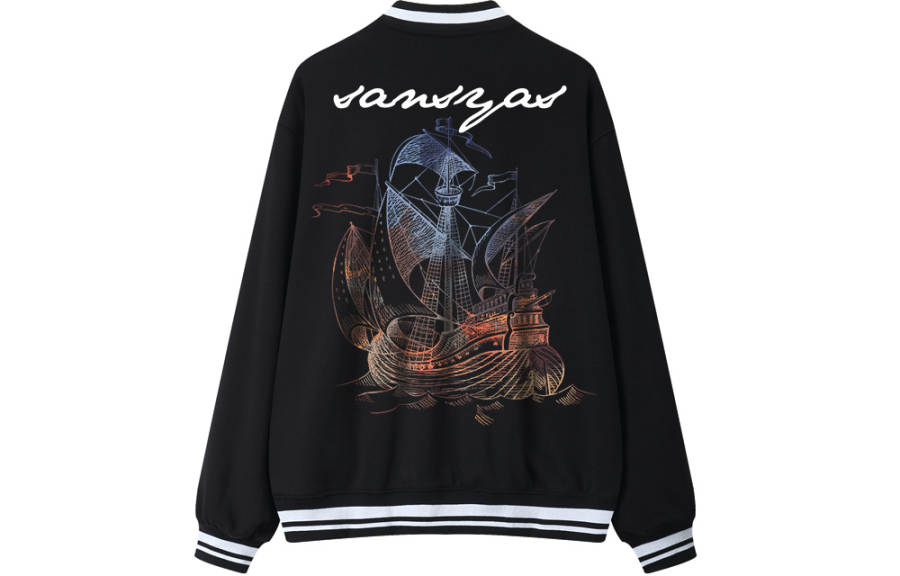 SANSYAS SANSYAS Baseball Jerseys Unisex Baseball Collar Moderate