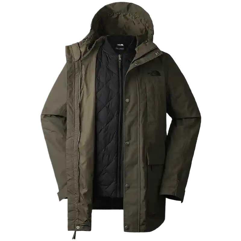 THE NORTH FACE Urban Exploration Hiking Waterproof, Windproof, Breathable, And Thermal Windbreaker Jacket Men's Green