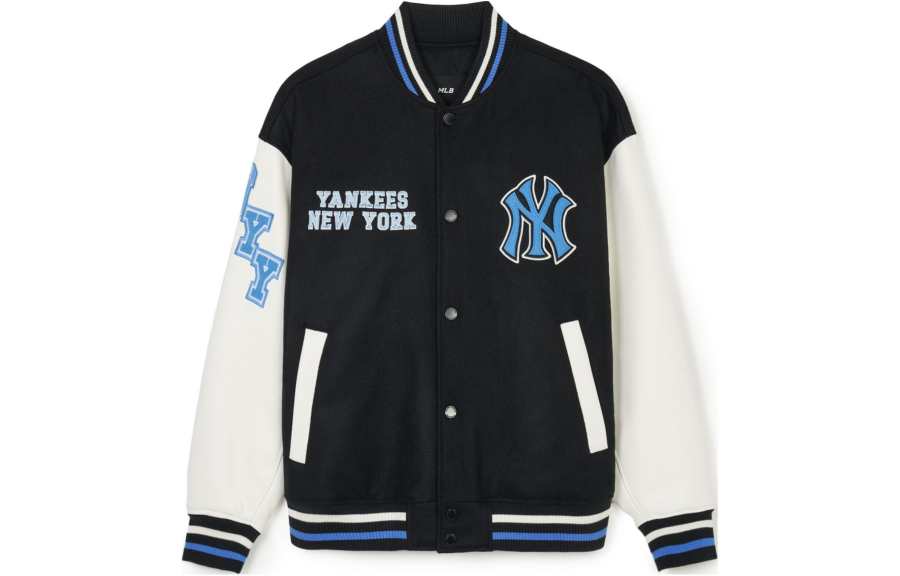MLB MLB SS24 New York Yankees Baseball Jacket Unisex Black
