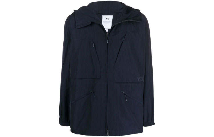 Y-3 Y 3 Trench Coat Men's Navy Blue