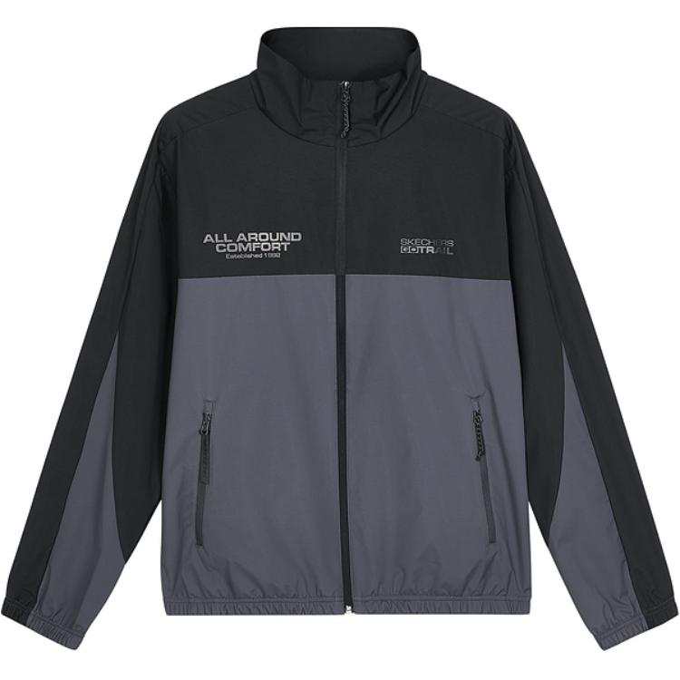 Skechers Sportlife Jacket Unisex Periscope Gray