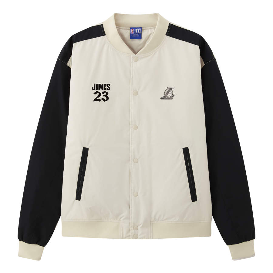 NBA NBA Jacket Unisex Light Gray White