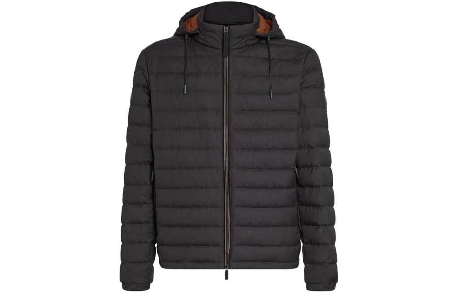 Ermenegildo Zegna hooded padded jacket