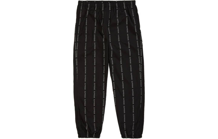 Supreme Supreme Reflective Text Track Pant