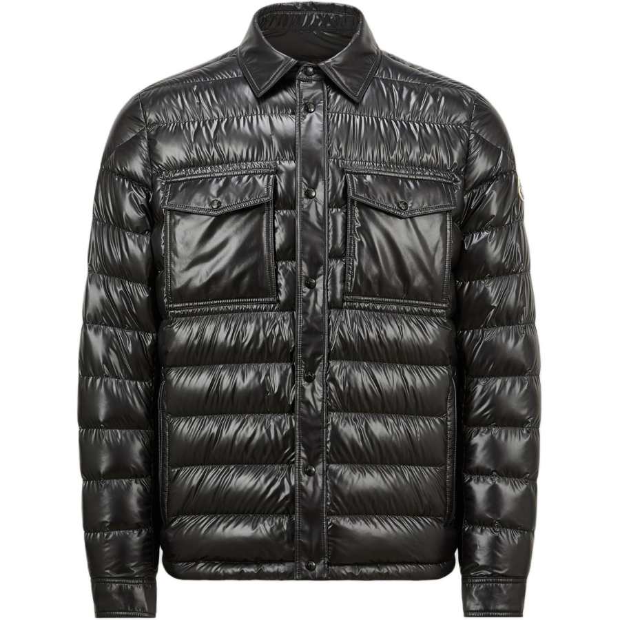 Moncler Moncler Rib Bone Down Jacket Unisex Black