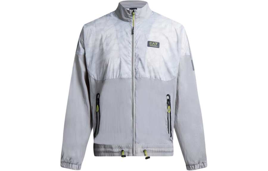 EMPORIO ARMANI EA7 FW23 Jackets & Coats Men's Gray