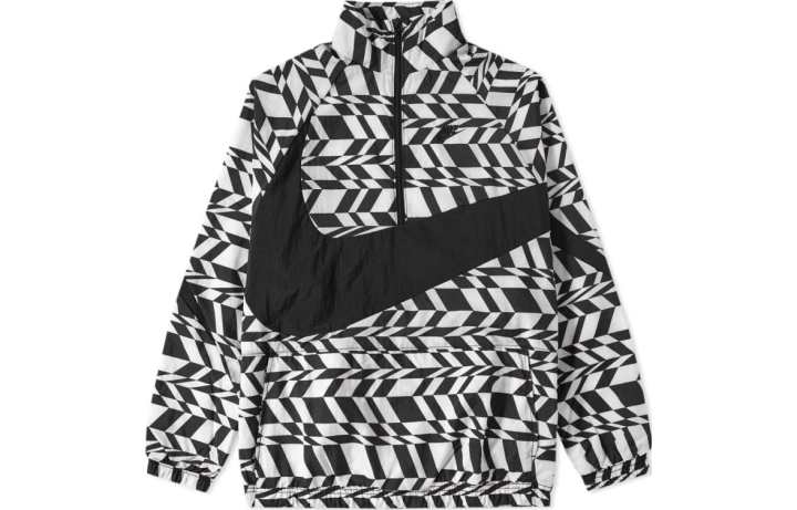 Nike Nike Jackets Unisex Black White Stand Collar Moderate Other