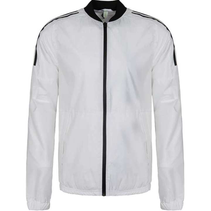 Adidas Adidas Jackets Men's White Stand Collar Moderate Other