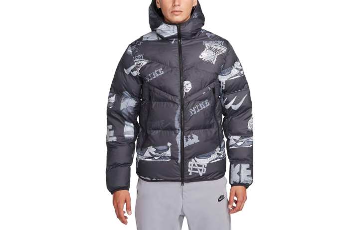 Nike Nike Jackets Men's Black Hooded Moderate Other
