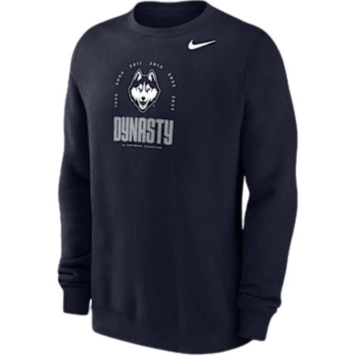 Nike Nike UConn Club Men's Nike College Fleece Crew-Neck Sweatshirt
