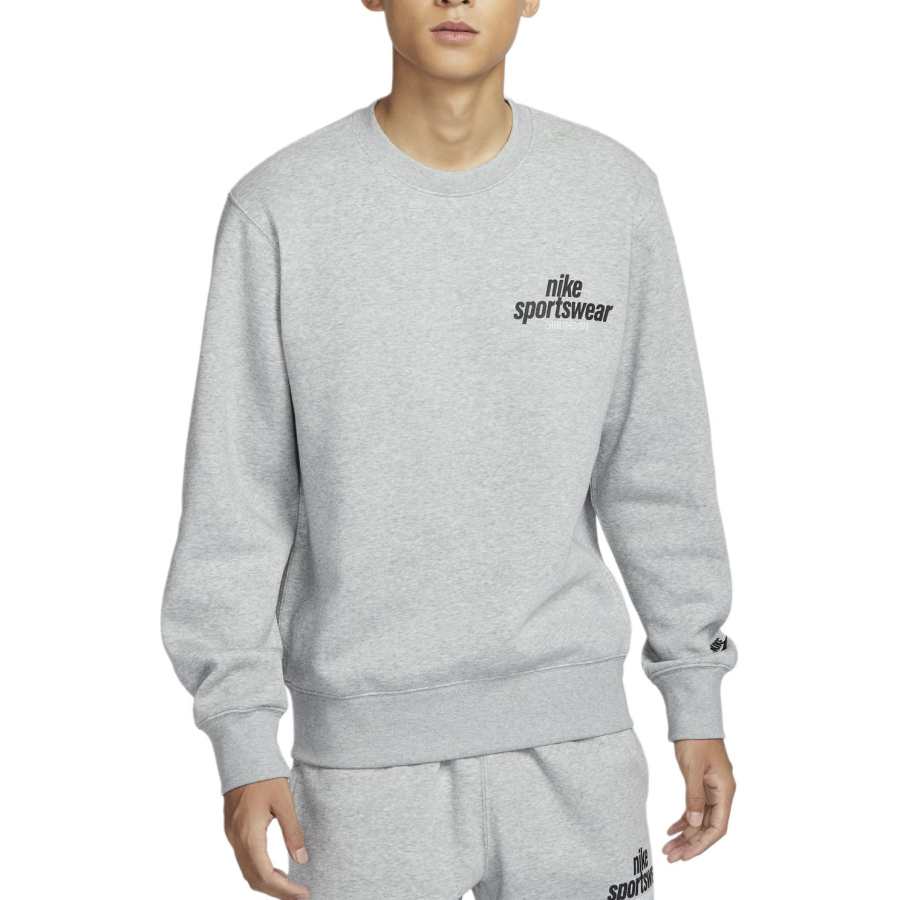 Nike Nike SportswearClub SS25 Sweatshirt Men's Light Gray