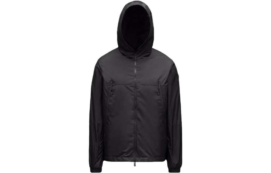 Moncler Moncler Jackets & Coats Men's Pure Black