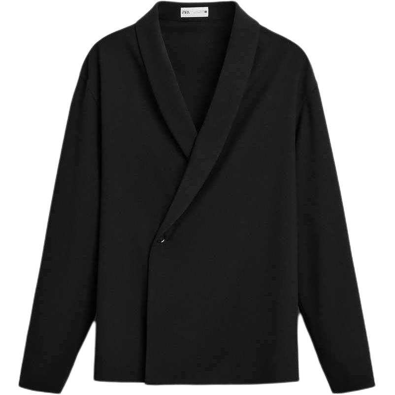 ZARA Jackets & Coats Men's Black