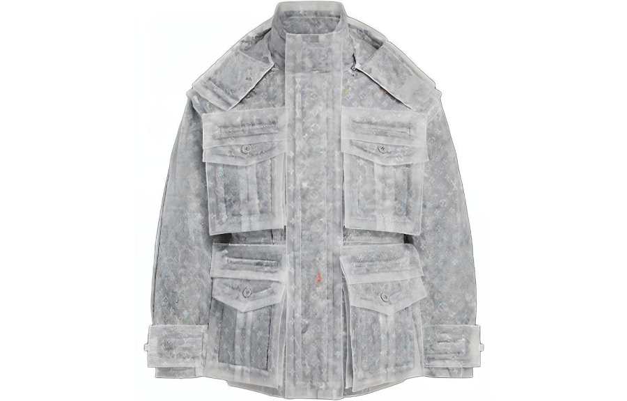 LOUIS VUITTON LOUIS VUITTON Parka Coat Men's White