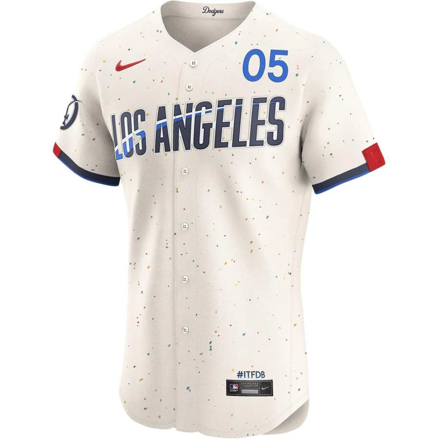 Nike Nike x MLB Los Angeles DodgersDri FIT ADV Freddie Freeman Baseball Jacket Men's Cream