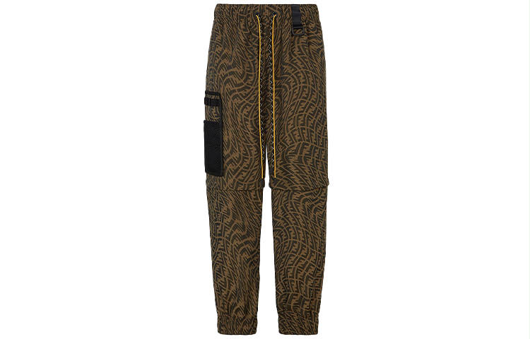 FENDI FW21 Cargo Pants Men's Brown