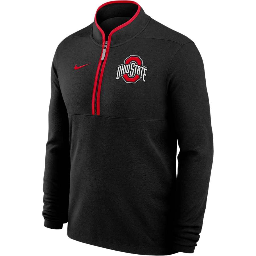 Nike Nike Ohio State Buckeyes Victory Men's Nike Dri-FIT College 1/2-Zip Long-Sleeve Top