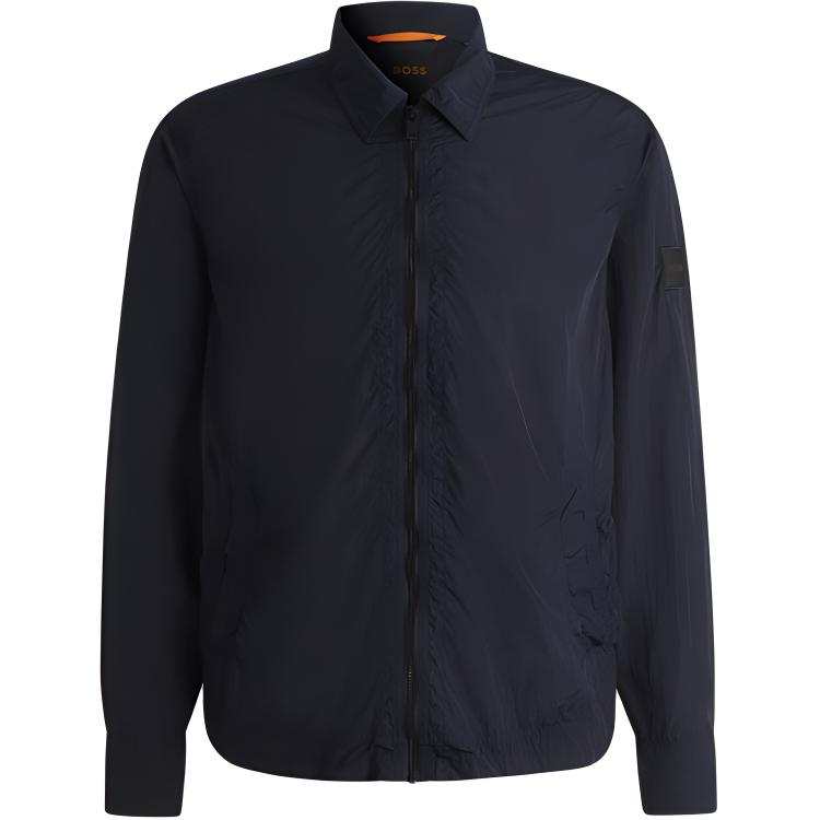 Hugo Boss zip-up shirt
