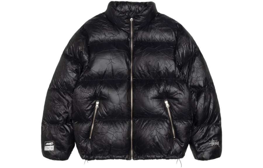 Stussy Stussy Wrinkled Nylon Down Puffer Jacket